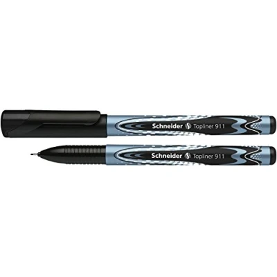 Afbeelding van Fineliner Schneider Topliner 911 zwart