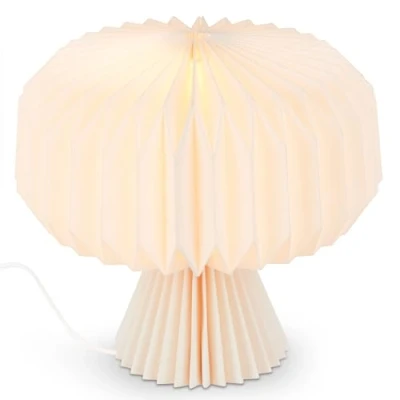 Afbeelding van BRILONER ORIGAMI Tafellamp papier wit E14 fitting max. 6 watt opvouwbaar IP20