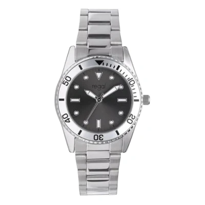 Afbeelding van Lucardi Dames Regal Damesklok met stalen band Klok Staal Zilverkleurig 30 mm, zilver.