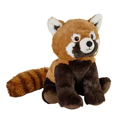 Afbeelding van Warmies Warmte/magnetron opwarm knuffel Rode Panda rood/bruin 25 cm pittenzak