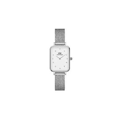 Afbeelding van Daniel Wellington Quadro Studio Lumine Horloge silvercoloured, Maat: One Size, Silver coloured