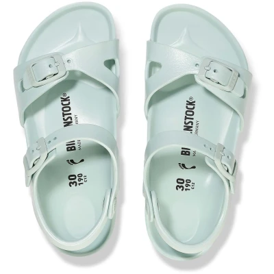 Afbeelding van Birkenstock RIO Badslippers voor kinderen, Maat: 30, Verde Natuurrubber