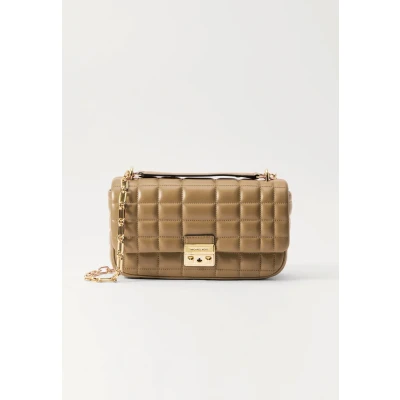 Afbeelding van Michael Kors Tribeca Chain Handtas, Dames, Maat: One Size, Husk