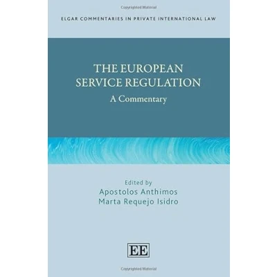 Afbeelding van Elgar Commentaries in Private International Law series The European Service Regulation