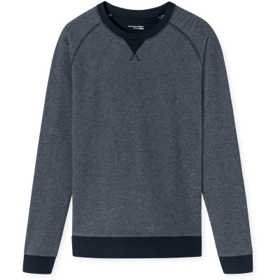 Afbeelding van Schiesser Mix en Relax Heren T shirt 180287 804 Nachtblau 48