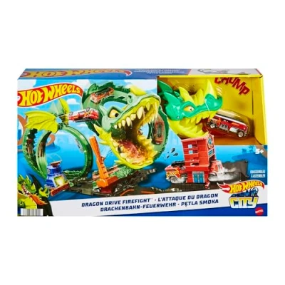 Afbeelding van Hot Wheels City Vuurspuwende Draak