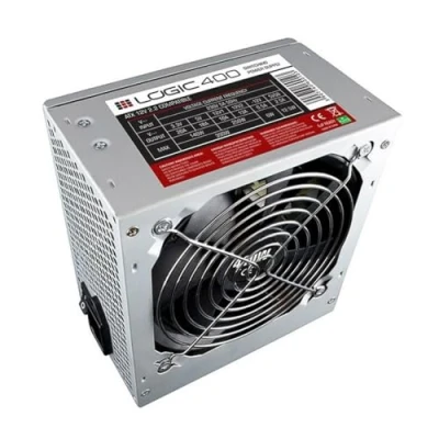 Afbeelding van Modecom Logic 400 Voeding (intern) ATX12V 2,2 (400 W), PC voedingseenheid, Zwart