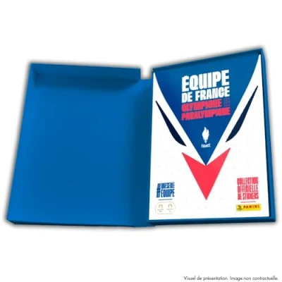 Image de Coffret premium Panini Album + 20 pochettes 3 offertes Jeux Olympiques 2024