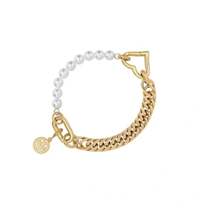 Afbeelding van iXXXi Connect Jessica Goudkleurig Dames Armband