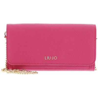 Afbeelding van LIU JO Portemonnee Caliwen Bifold Wallet Dark Pink Roze