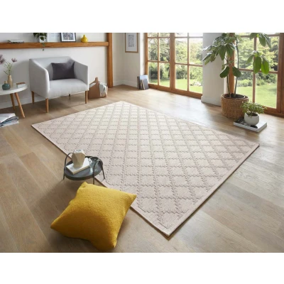 Afbeelding van Scandinavisch Tapijt/Vloerkleed Dawn Crème 155x230 Cm
