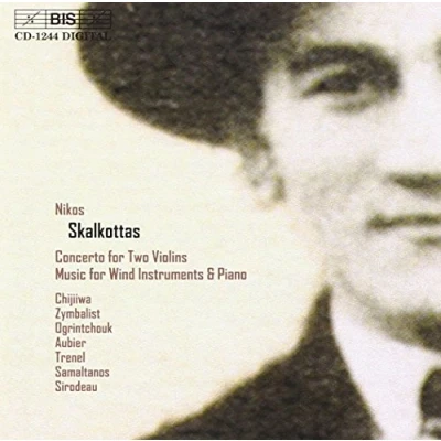 Afbeelding van Eiichi Chijiiwa, Nina Zymbalist, Alexei Ogrintchouk, Zymbalist Skalkottas: Concerto For 2 Violins/Music Wind Instruments &amp; Piano (CD)