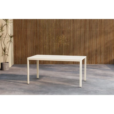 Afbeelding van Zoe eettafel 150 x 85 72 cm beige