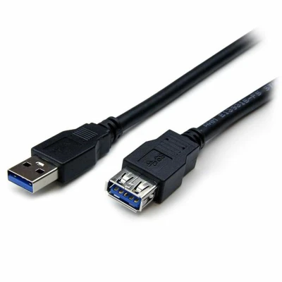 Afbeelding van USB kabel Startech USB3SEXT2MBK Zwart