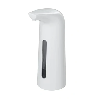Afbeelding van WENKO Larino Infrarood Desinfectiemiddel en Zeepdispenser, Automatisch Ontsmettingsmiddel Dispenser Contactloos Navulbaar, Werkt op batterijen, 400 ml, 9 x 22,5 cm