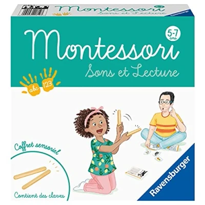 Afbeelding van Educatief spel voor kinderen Ravensburger Montessori Sounds and Reading (FR)