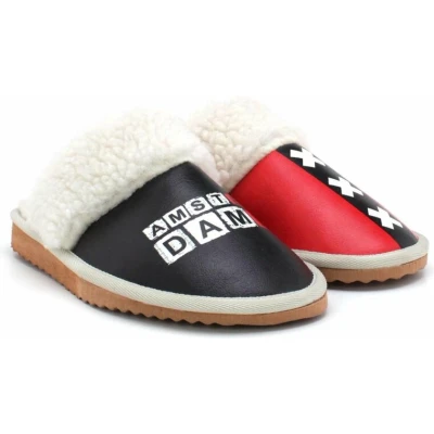 Afbeelding van GOBY Amsterdam XXX Slipper Pantoffels Handgemaakt Premium Kwaliteit Maat 36