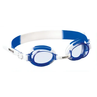 Afbeelding van Beco Zwembril Halifax Polycarbonaat Wit/blauw One size