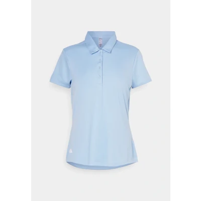 Afbeelding van adidas Golf Performance Poloshirt, Dames, Maat: XS, Clear sky