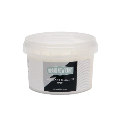 Afbeelding van BrandNewCake Fondant Glazuur Wit 300g