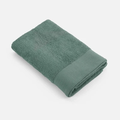 Afbeelding van Walra handdoek Soft Cotton 70x140 Legergroen