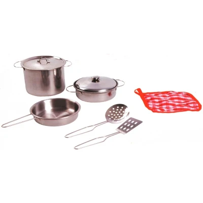 Afbeelding van Johntoy Home &amp; Kitchen Pannenset, 8dlg.