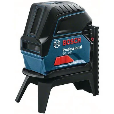 Afbeelding van Bosch GCL 2 15 Kruislijnlaser met loodlijnfunctie in tas &amp; statief (BT 150) 15m