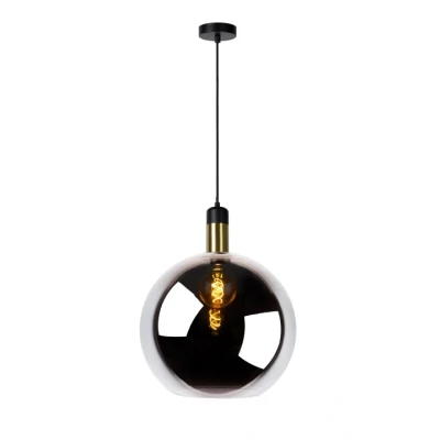 Afbeelding van Lucide Hanglamp Julius Smoke glas 170,00cm x 40,00cm