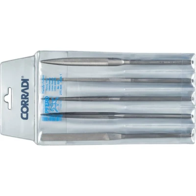Afbeelding van PFERD 19503203 CORRADI naaldvijlenset Zwitserse kap 1 Lengte 215 mm stuk(s)