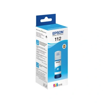 Image de Epson EcoTank 112 70 ml cyan original recharge d&#039;encre pour L11160, L15150, L15160, L6460, L6490, L6550, L6570, L6580; Pro L15180