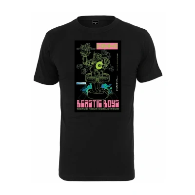 Afbeelding van Mister Tee Beastie BOYS Robot Tshirt print, Heren, Maat: XL, Black