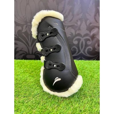Image de eQuick Protèges Tendons Glam Fluffy Noir Full
