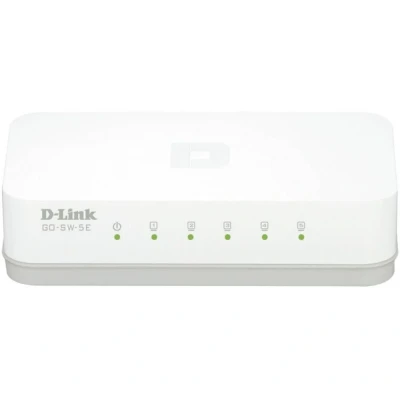 Afbeelding van D Link GO SW 5E Netwerk switch 5 poorten 100 MBit/s