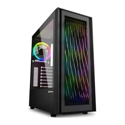 Afbeelding van Sharkoon RGB Wave Desktop PC behuizing Zwart