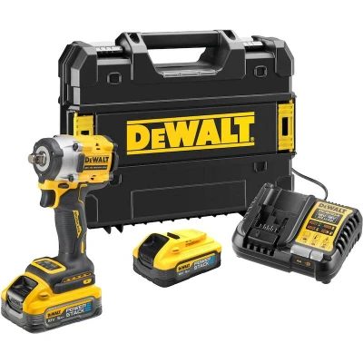 Afbeelding van DeWALT DCF921H2T Accu Slagmoersleutel 1/2 18V POWERSTACK 5.0Ah in TSTAK