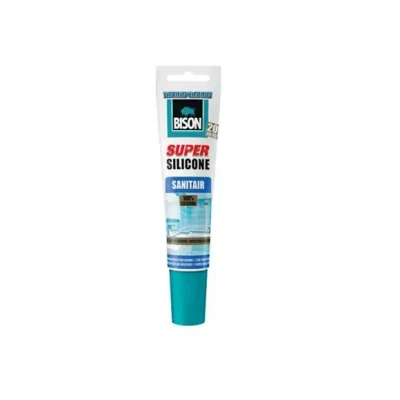 Afbeelding van Super Silicone Sanitair Transparant Hang/Statube 150 ml Bison