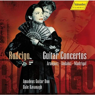 Afbeelding van The Amadeus Duo, Dale Kavanagh Rodrigo: Guitar Concertos (CD)