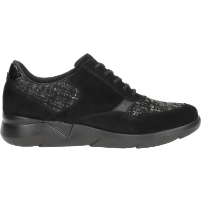 Afbeelding van Waldlaufer K Funky Veterschoenen Laag zwart Maat 4.5