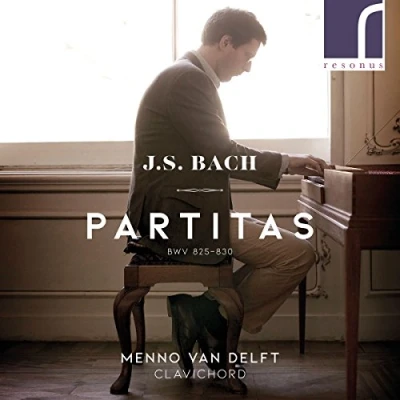 Afbeelding van Menno Van Delft Partitas, Bwv 825 830 (2 CD)