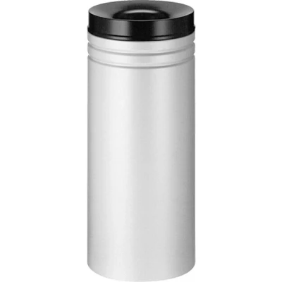 Afbeelding van Papierbak vlamdovend 80ltr grijs/zwart