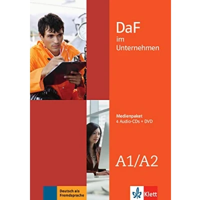 Afbeelding van DaF im Unternehmen A1 A2 Medienpaket (4 Audio CDs + DVD)