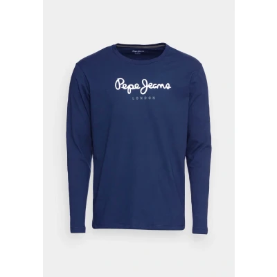 Afbeelding van Pepe Jeans EGGO N Longsleeve, Heren, Maat: XS, Dark blue