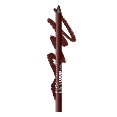 Afbeelding van Nyx Professional Makeup Line Loud Lip Pencil Make a Statement lippotlood Pruim 12g