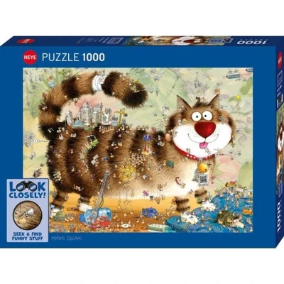 Afbeelding van Puzzle At the Cat 1000 Heye 30067 NEW