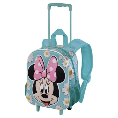 Afbeelding van Minnie Mouse Trolley Rugzak Bloemen 8445118048124