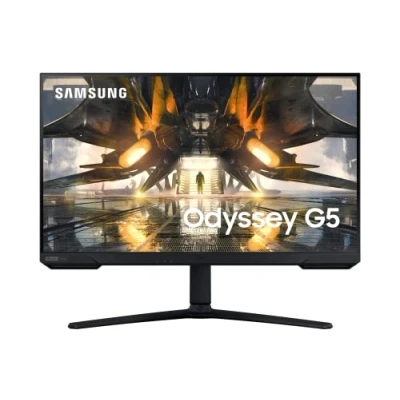Image de Samsung Odyssey G5 S32AG500PP G50A Series écran LED jeux 32&quot; 2560 x 1440 QHD @ 165 Hz IPS 350 cd/m² 1000:1 HDR10 1 ms HDMI, DisplayPort noir