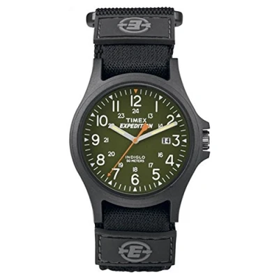Afbeelding van Timex Expedition Acadia Herenhorloge, 40 mm, Groen/Zwart, riem, Riem