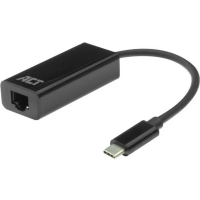 Afbeelding van ACT AC7335 USB C naar RJ45 Gigabit Netwerkadapter Ethernet