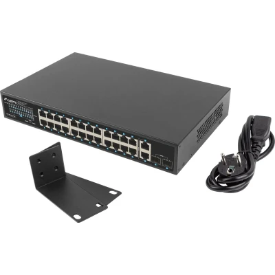 Afbeelding van Switch Lanberg RSGE 24P 2GE 2S 360