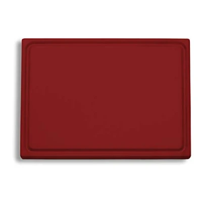 Afbeelding van F. DICK HACCP) 91265000 15 snijplank kunststof bruin rood 265 x 325 18 mm